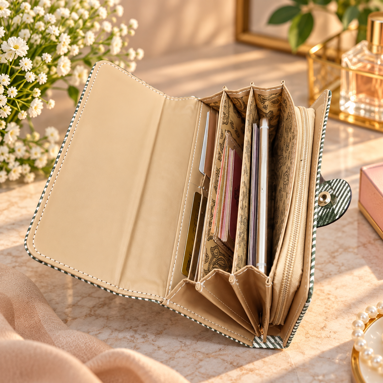 Premium Printed Ladies Wallet